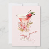 Vorlage für tropisches Brautparty (Rückseite)