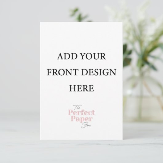 Vorlage für Umschließungs- oder Antwortkarten (3,5 (Stehend Vorderseite)