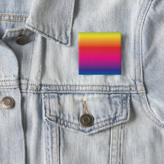 Vorlage für veränderbare Hues-Chic-Regenbogenbilde Button (Beispiel)