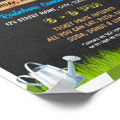 Vorlage für Veranstaltungen im Gemeindegarten Poster (Ecke)