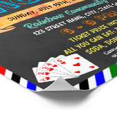 Vorlage für Veranstaltungen in der Nachtschule im  Poster (Ecke)