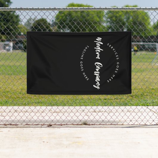 Vorlage für vertikale, moderne Logos benutzerdefin Banner (Insitu)