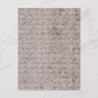 Vorlage für Vintage französische Hintergrundinform Postkarte