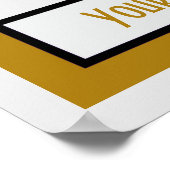 Vorlage für Vintage Golfspiele Deko (Ecke)