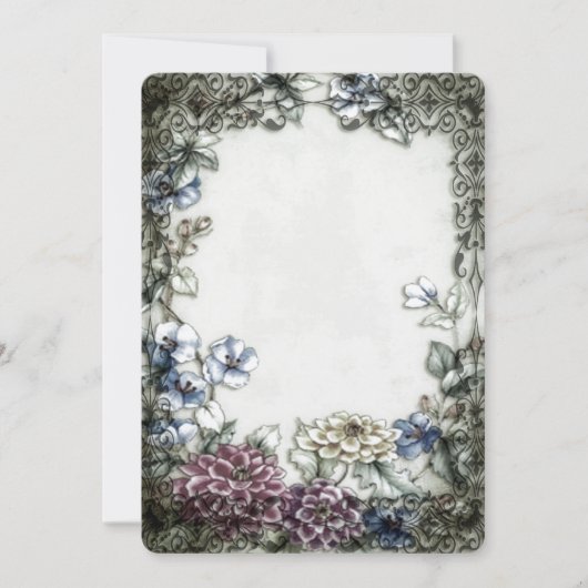 Vorlage für Vintage Grenzen (Vorderseite)