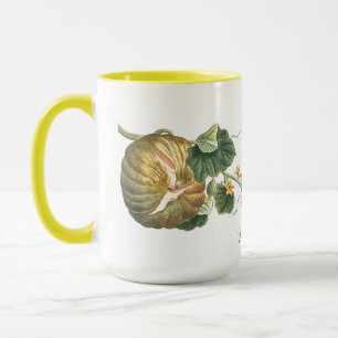 Vorlage für Vintage Thanksgiving Herbst Kürbis Tasse