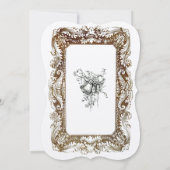 Vorlage für Vintage Viktorianische Frühjahrsaufent (Rückseite)