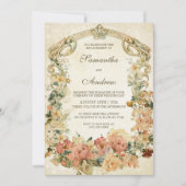 Vorlage für Vintage Wildblume (Vorderseite)