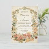 Vorlage für Vintage Wildblume (Stehend Vorderseite)