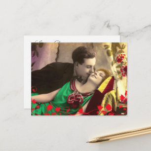 Vorlage für Vintagen Paar Save the Date