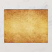 Vorlage für Vintages Pergament Postkarte (Vorderseite)