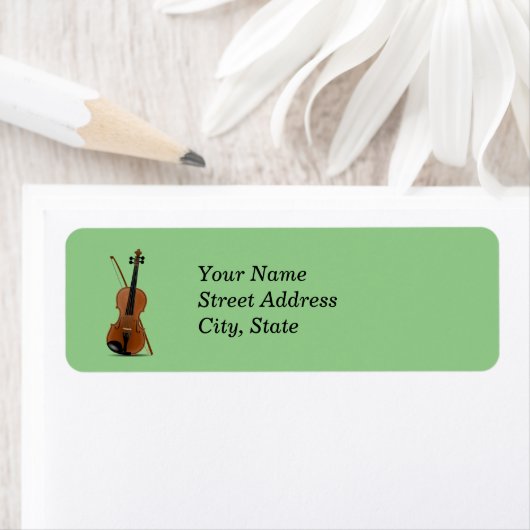 Vorlage für Violine und Bow, personalisieren (Insitu)