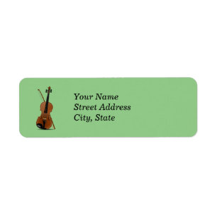 Vorlage für Violine und Bow, personalisieren