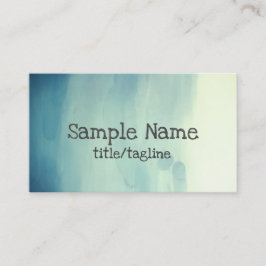 Vorlage für Visitenkarten, abstrakte Farbe Visitenkarte