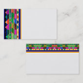 Vorlage für Visitenkarten - abstraktes Muster Visitenkarte (Vorne/Hinten)