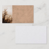 Vorlage für Visitenkarten Art Vintage Art Visitenkarte (Vorne/Hinten)