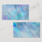 Vorlage für Visitenkarten Blau, Farbe abstrakt Visitenkarte (Vorne/Hinten)