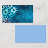 Vorlage für Visitenkarten Blau gibt die ursprüngli Visitenkarte (Vorne/Hinten)