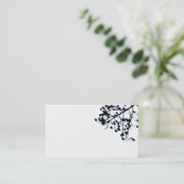 Vorlage für Visitenkarten der Natur einfach Visitenkarte (Stehend Vorderseite)