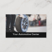 Vorlage für Visitenkarten für Automotive Services Visitenkarte (Vorderseite)