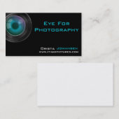 Vorlage für Visitenkarten für Fotografen Visitenkarte (Vorne/Hinten)