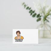 Vorlage für Visitenkarten - Ich bin ein großer Dea Visitenkarte (Stehend Vorderseite)