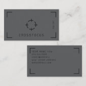 Vorlage für Visitenkarten-Kreuzfokus Visitenkarte (Vorne/Hinten)
