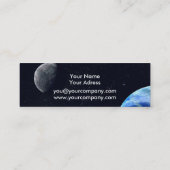 Vorlage für Visitenkarten Mini Visitenkarte (Rückseite)