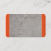 Vorlage für Visitenkarten nach modernem Design Visitenkarte (Rückseite)