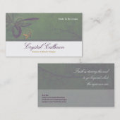 Vorlage für Visitenkarten - Schöner Schmetterling Visitenkarte (Vorne/Hinten)