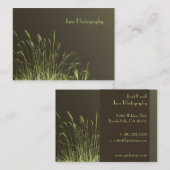 Vorlage für Visitenkarten, Unkraut Visitenkarte (Vorne/Hinten)