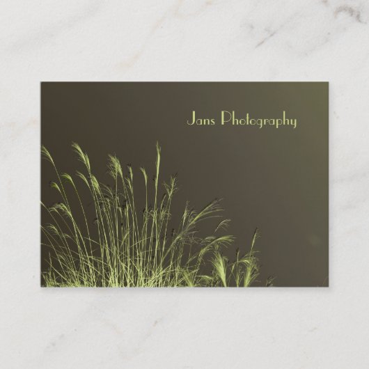 Vorlage für Visitenkarten, Unkraut Visitenkarte (Vorderseite)