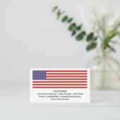 Vorlage für Visitenkarten-Unternehmen in den USA Visitenkarte (Stehend Vorderseite)