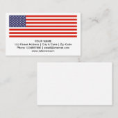 Vorlage für Visitenkarten-Unternehmen in den USA Visitenkarte (Vorne/Hinten)