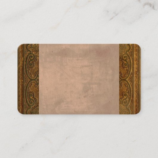 Vorlage für Visitenkarten Vintager Stil Visitenkarte (Vorderseite)