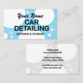 Vorlage für Visitenkarten Visitenkarte (Vorne/Hinten)