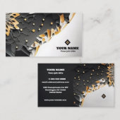 Vorlage für Visitenkarten Visitenkarte (Vorne/Hinten)