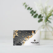 Vorlage für Visitenkarten Visitenkarte (Stehend Vorderseite)