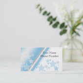 Vorlage für Visitenkarten Visitenkarte (Stehend Vorderseite)