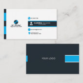 Vorlage für Visitenkarten Visitenkarte (Vorne/Hinten)