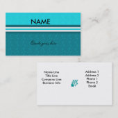 Vorlage für Visitenkarten Visitenkarte (Vorne/Hinten)