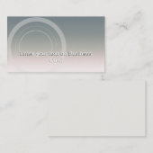 Vorlage für Visitenkarten Visitenkarte (Vorne/Hinten)