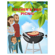 Vorlage für visuelle Ereignisse am Vatertag