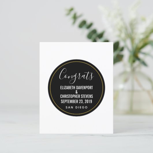 Vorlage für WEDD-GLÜCKWUNSCH (Stehend Vorderseite)