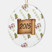 Vorlage für Weihnachtsschmuck im personalisierten  (Links)