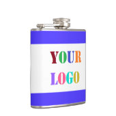 Vorlage für Werbeflaschen für kundenspezifische Fi Flachmann (Rechts)