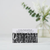 Vorlage für Western-Pferdekassenkarten Visitenkarte (Stehend Vorderseite)