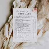 Vorlage für Wildblume-Shoe-Spiele,