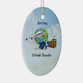 Vorlage für World Traveller Keramik Ornament (Rechts)