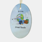 Vorlage für World Traveller Keramik Ornament (Links)
